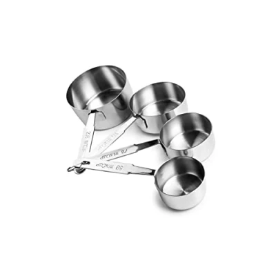 Afbeelding van Ibili Maatlepel Set Van 4 Zilver
