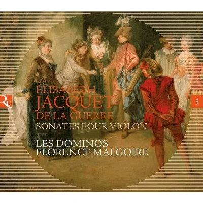 Afbeelding van Florence Malgoire, Les Dominos Sonates Pour Violon (CD)