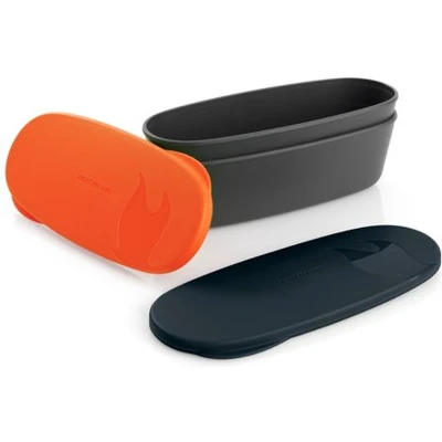 Afbeelding van Light My Fire SnapBox Oval Orange/Black set van 2