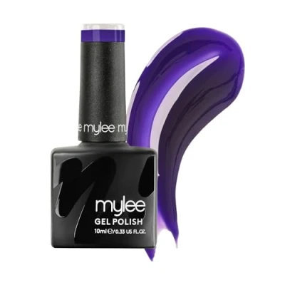 Afbeelding van Mylee Gel Nagellak 10ml [Amethyst] UV/LED Gellak Nail Art Manicure Pedicure, Professioneel &amp; Thuisgebruik [Neons Range] Langdurig en gemakkelijk aan te brengen