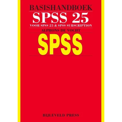 Afbeelding van Basishandboek SPSS 25