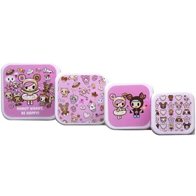 Afbeelding van Tokidoki Snackboxen, set van 4