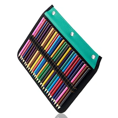 Afbeelding van YOUSHARES 216 Pencil Case, 54 groen, Draagbaar, Modern, Modern