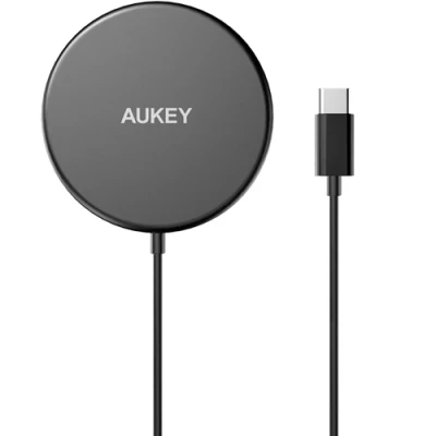 Afbeelding van Aukey Aircore Magnetic Qi Wireless Charger 15W zwart LC A1 B