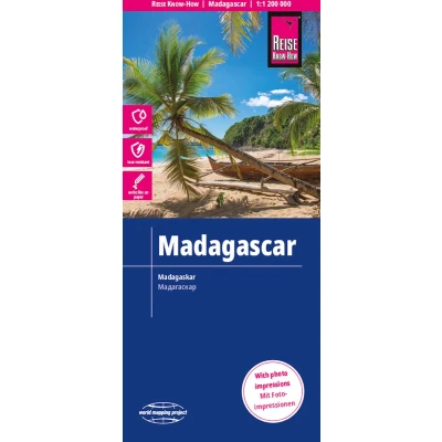 Afbeelding van Reise Know How Landkarte Madagaskar 1 : 1.200.000