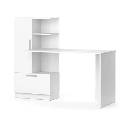 Afbeelding van Vicco Bureau Tomy, Wit, 150 x 59.3 cm