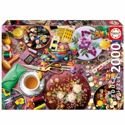 Afbeelding van Puzzel Educa The Sewing Table