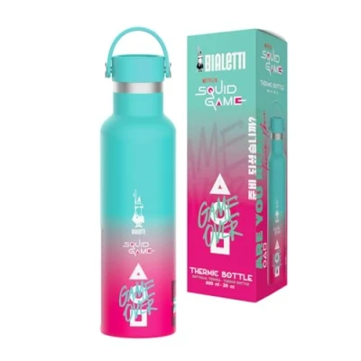 Afbeelding van Bialetti Bouteille thermique Squid Game©, 600 ml, acier inoxydable, double paroi