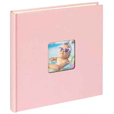 Afbeelding van walther Design SA 108 BR Fun Baby spiraalalbum, 26 x 25 cm, roze