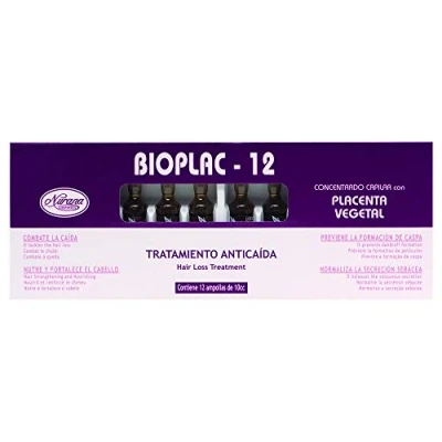 Afbeelding van Nurana Bioplac 12 Anti Hair Loss Treatment Ampoules 12x10ml