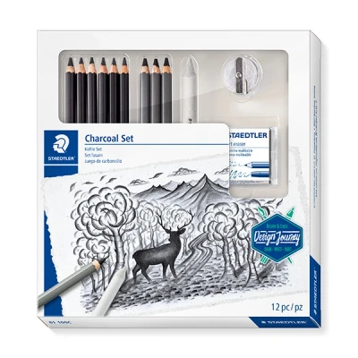 Image de Staedtler mixed set de crayons fusain