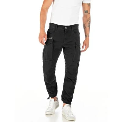 Afbeelding van Replay JOE Cargobroek, Heren, Maat: 29x30, Black