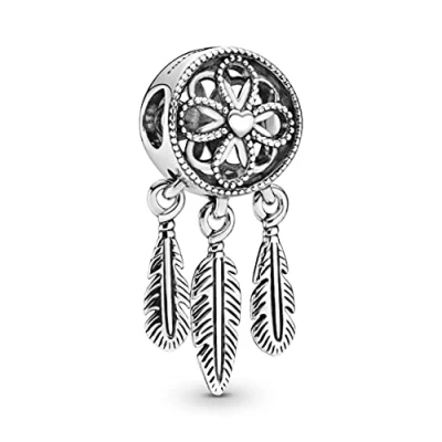 Afbeelding van Pandora Moments Zilveren Spiritual Dreamcatcher Bedel 797200