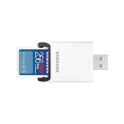 Afbeelding van Samsung PRO Plus 256GB SDXC + Kaartlezer