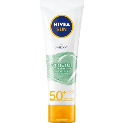 Afbeelding van Nivea Sun UV Face Mineral Protection Lotion SPF 50+ 50 ml