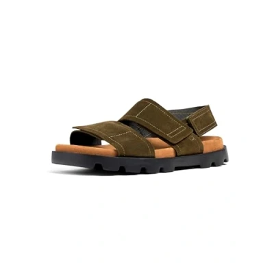 Afbeelding van Camper Brutus Sandalen, Heren, Maat: 40, Mittelgrün Leer