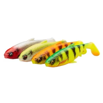 Afbeelding van Savage Gear 3D River Roach &#039;Dark Water Mix&#039; 12cm (17g) (4 stuks) Shad