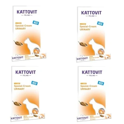 Afbeelding van Kattovit Feline Dieet Special Cream Urinary 6x15g (verpakking van 11) Kip