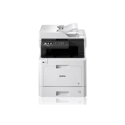 Image de Brother DCP L8410CDW Imprimante multifonctions couleur laser A4/Legal (support) jusqu&#039;à 31 ppm (impression) 300 feuilles USB 2.0, Gigabit LAN, Wi Fi(n), hôte avec PRINT AirBag for 200000 pages
