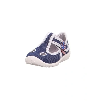 Afbeelding van Superfit Spotty pantoffels voor jongens, Blauw 80
