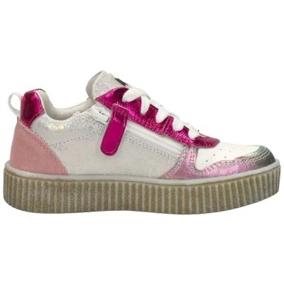 Afbeelding van Keq Sneakers laag voor kinderen, Maat: 32, Fuchsia Leer/ synthetisch
