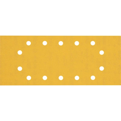Image de BOSCH 2608900851 Feuille abrasive Expert C470 Best for Wood and Paint, 115 x 280 mm, grain 240, 14 trous (10 pcs)