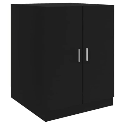 Image de vidaXL Meuble pour machine à laver Noir 71x71,5x91,5 cm808396