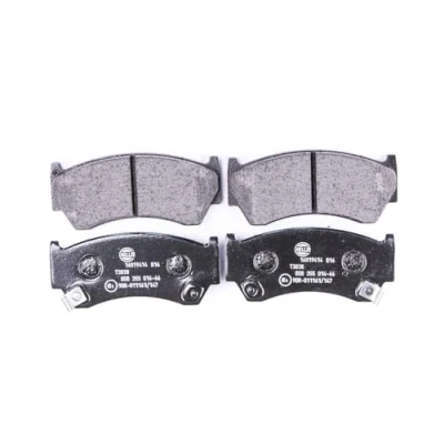 Afbeelding van HELLA 8DB 355 016 661 Remblokkenset Met akoestische slijtagewaarschuwing NISSAN: ALMERA 1