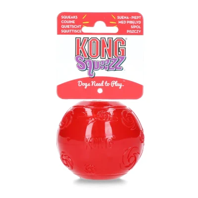 Afbeelding van Kong Squeezz Ball Assorti Hondenspeelgoed Large