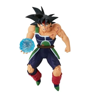 Afbeelding van Banpresto Bardock Dragon Ball Z, GXMaterial 14 cm, BP89720P kleurrijk actiefiguur, verzamelfiguur, ideaal voor Anime Z fans