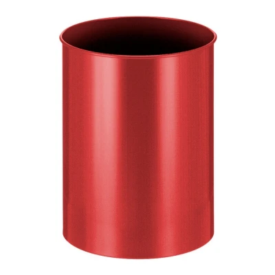 Afbeelding van Papierbak 30ltr metaal rood