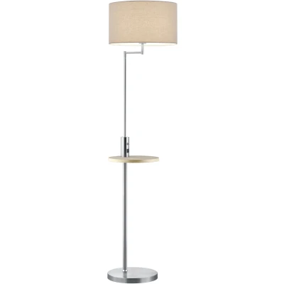 Afbeelding van Vloerlamp Trio Leuchten Claas Nikkel
