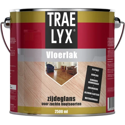 Afbeelding van Trae Lyx Vloerlak Zijdeglans 2,5 liter