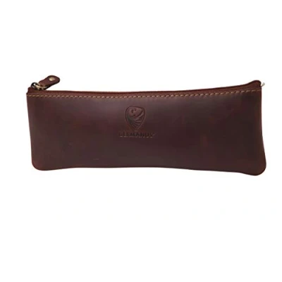 Afbeelding van GERMANUS Colonia leren etui (donkerbruin)