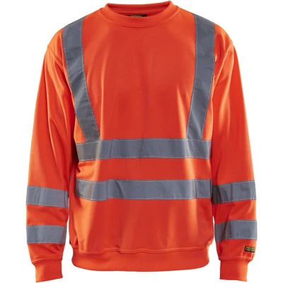 Afbeelding van Blaklader Sweatshirt High Vis 3341 1974 Rood L
