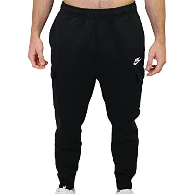 Afbeelding van Nike Sportswear CLUB BB Cargobroek, Heren, Maat: Large, Black