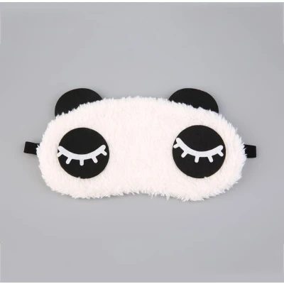 Afbeelding van Comfortabel slaapmasker oogmasker panda