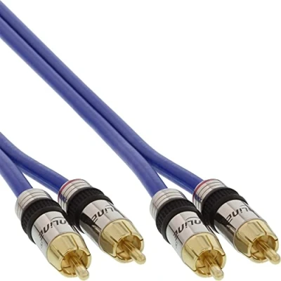 Afbeelding van InLine Tulp stereo audio kabel 5 meter