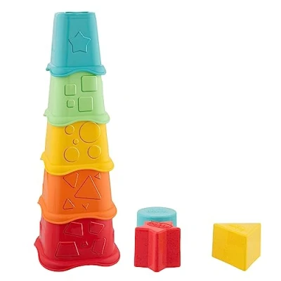 Image de Jeu d’éveil Chicco Cubes à empiler 2 en 1 Eco+