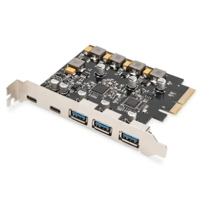 Afbeelding van Digitus DS 30222 5 poorten PCI Express kaart PCIe