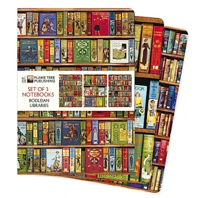 Afbeelding van Standard Notebook Collection Bodleian Libraries Set of 3 Notebooks