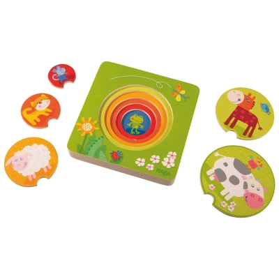 Afbeelding van HABA Puzzel multicoloured voor kinderen, Maat: One Size, Multi coloured