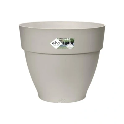 Afbeelding van Elho Planter, kunststof, gegenereerd polypropyleen, zijdezacht wit
