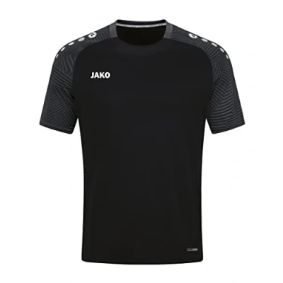 Afbeelding van JAKO Performance Sport Tshirt, Heren, Maat: Small, Schwarzgrau