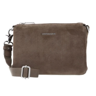 Afbeelding van MANDARINA DUCK Schoudertas Mellow Velvet Pochette Taupe