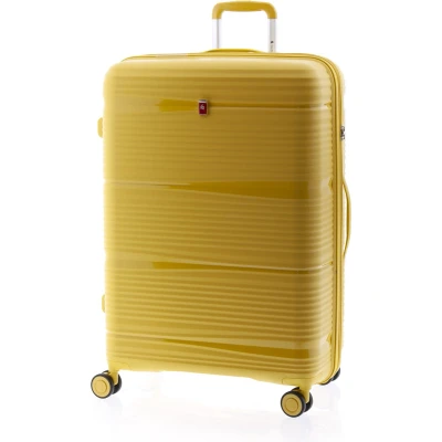 Afbeelding van Gladiator 0800 4 Rollen Trolley Reistas, Maat: One Size, Yellow