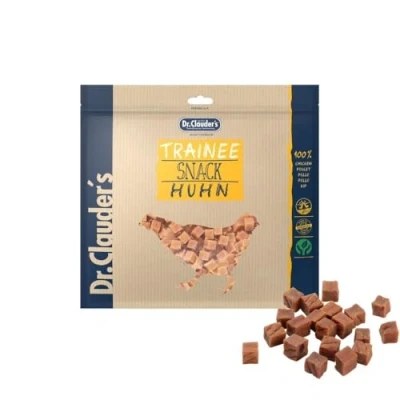 Afbeelding van Dr. Clauder&#039;s Dog Snack Trainee 500g Hühnerfleisch