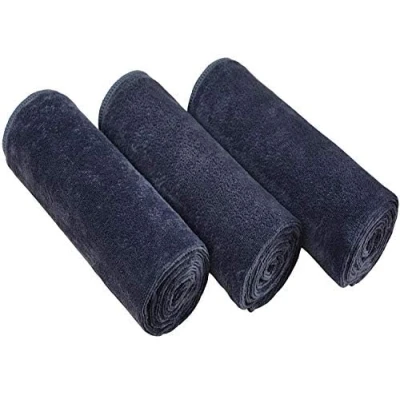 Afbeelding van MAYOUTH microvezel sporthanddoeken sneldrogende en absorberende gymhanddoek workout zweethanddoeken voor sportschool, yoga, camping, 3 stuks 40 cm x 80 (grijs stuks, cm)
