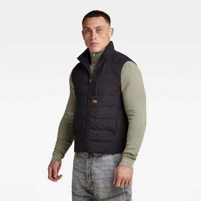 Afbeelding van G star Raw Foundation liner vest black Bodywarmer S