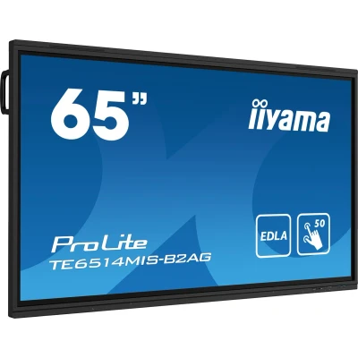 Afbeelding van Iiyama ProLite iiWare12E TE6514MIS B2AG Digital Signage display Energielabel: G (A G) 163.9 cm 65 inch 3840 x 2160 Pixel 24/7